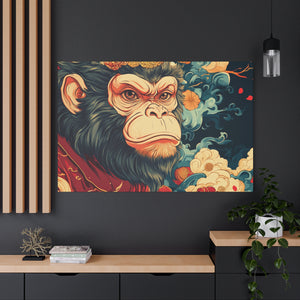 Lunar Year of the Monkey - Matte Canvas