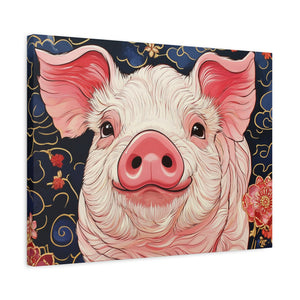 Lunar Year of the Pig - Matte Canvas
