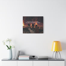 Load image into Gallery viewer, Inspirational Wall Art Canvas - "Sometimes You Can Only Watch" - Empowering Home Decor
