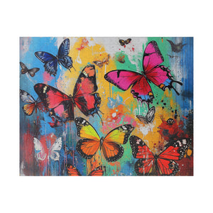 Colorful Butterfly Puzzle - various sizes