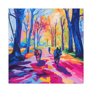 German Shepherd Canvas Art