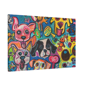 Dogs at play