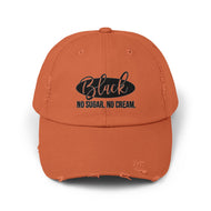 Unisex Distressed Cap - No Sugar No Cream