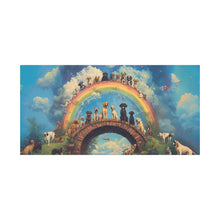 Load image into Gallery viewer, Rainbow Bridge Dog Canvas Artwork - Pet Lovers Home Decor
