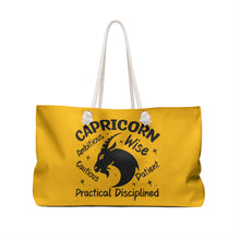 Load image into Gallery viewer, Weekender Bag - Capricorn
