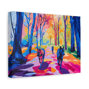 German Shepherd Canvas Art