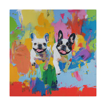 Load image into Gallery viewer, French Bulldog Canvas Art Print

