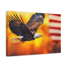 Load image into Gallery viewer, Patriotic Eagle Canvas Art - Inspirational Home Decor
