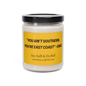 Scented Soy Candle, 9oz - Sea Salt & Orchid