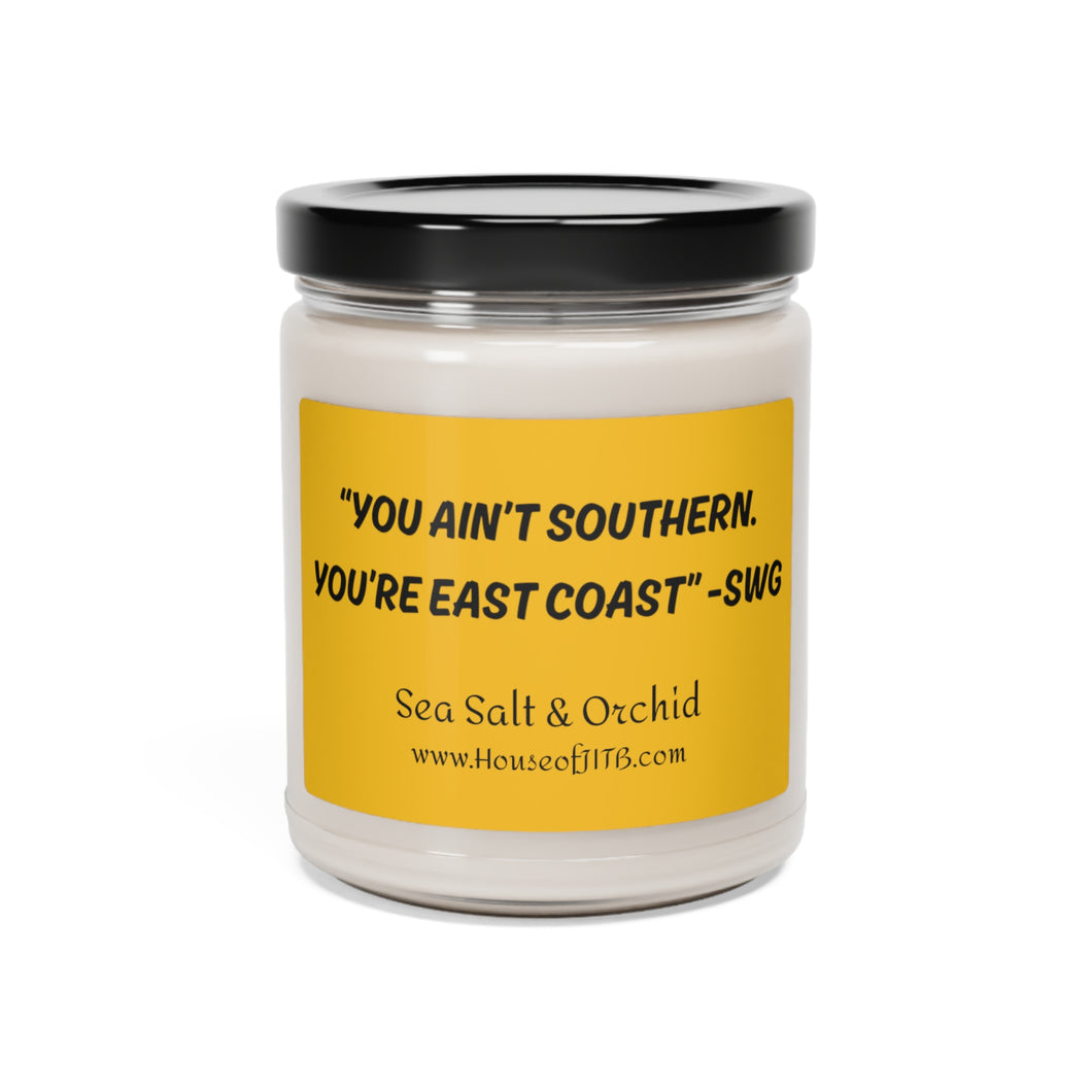 Scented Soy Candle, 9oz - Sea Salt & Orchid