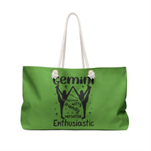 Load image into Gallery viewer, Weekender Bag - Gemini
