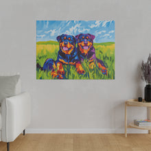 Load image into Gallery viewer, Rottweiler Canvas Art
