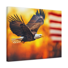 Load image into Gallery viewer, Patriotic Eagle Canvas Art - Inspirational Home Decor
