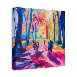 German Shepherd Canvas Art