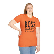 Boss Mode Unisex Softstyle T-Shirt - All Day Every Day