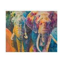 Load image into Gallery viewer, Colorful Elephants
