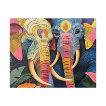 Load image into Gallery viewer, Colorful Elephants
