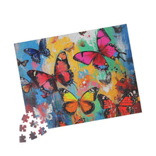 Load image into Gallery viewer, Colorful Butterfly Puzzle - various sizes
