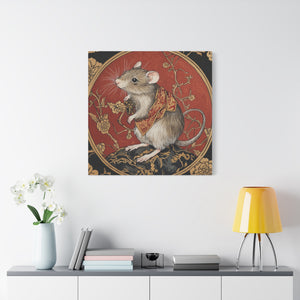 Lunar Year of the Rat - Canvas