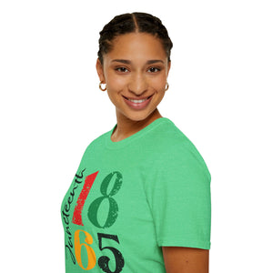 Unisex Softstyle T-Shirt - Juneteenth 1865