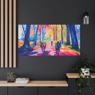 German Shepherd Canvas Art