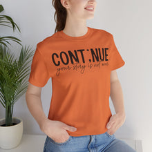 Load image into Gallery viewer, Unisex Jersey Short Sleeve Tee
