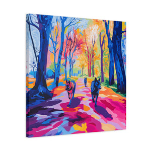 German Shepherd Canvas Art