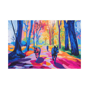 German Shepherd Canvas Art