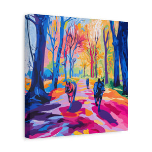 German Shepherd Canvas Art