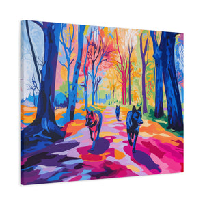 German Shepherd Canvas Art