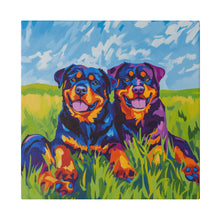 Load image into Gallery viewer, Rottweiler Canvas Art

