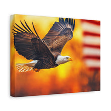 Load image into Gallery viewer, Patriotic Eagle Canvas Art - Inspirational Home Decor
