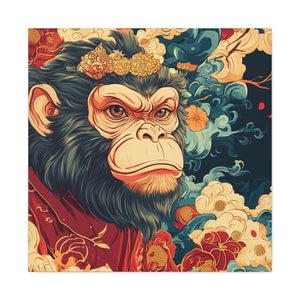 Lunar Year of the Monkey - Matte Canvas