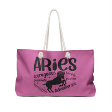 Load image into Gallery viewer, Weekender Bag - Aries
