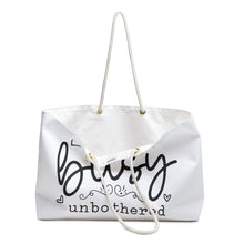 Load image into Gallery viewer, Weekender Bag - Unbothered
