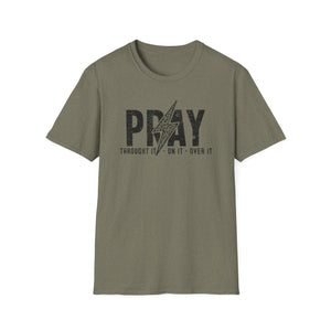 Inspirational Unisex Pray T-Shirt - Softstyle Casual Wear