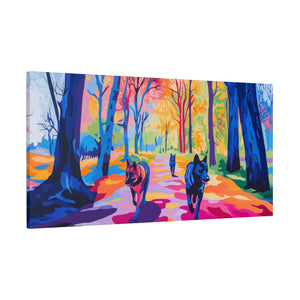 German Shepherd Canvas Art
