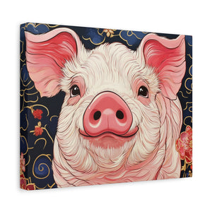 Lunar Year of the Pig - Matte Canvas