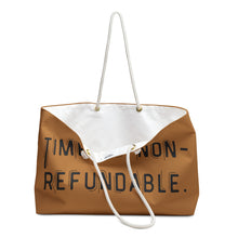 Load image into Gallery viewer, Weekender Bag - Time
