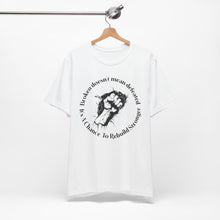 Load image into Gallery viewer, Empowering Unisex Jersey Tee - 'Broken Doesn’t Mean Defeated'
