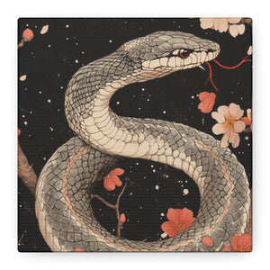 Lunar Year of the Snake - Stretched Canvas Art