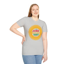 Load image into Gallery viewer, Unisex Softstyle T-Shirt - Juneteenth
