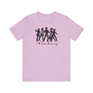 I ❤️ Live Dancing Unisex Jersey Tee – Perfect for Dance Lovers