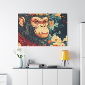 Lunar Year of the Monkey - Matte Canvas