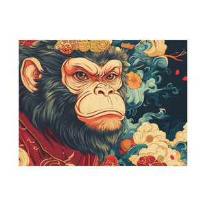 Lunar Year of the Monkey - Matte Canvas