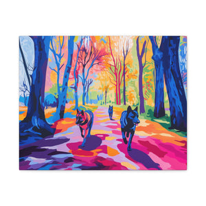 German Shepherd Canvas Art