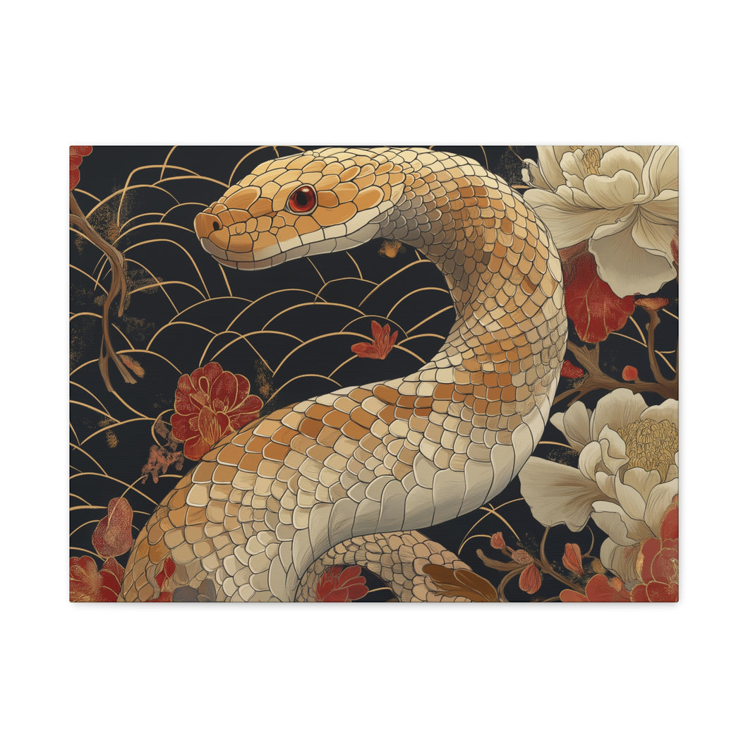 Lunar Year of the Snake - Canvas Print