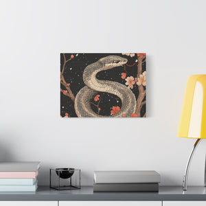 Lunar Year of the Snake - Stretched Canvas Art