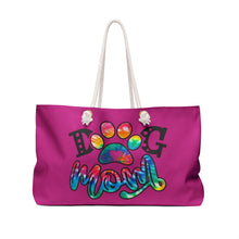 Load image into Gallery viewer, Weekender Bag - Dog Mom
