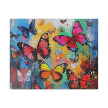 Load image into Gallery viewer, Colorful Butterfly Puzzle - various sizes

